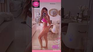 Impresionante Ninel Conde en traje de baño ¡uff! #bronceado #bikini #fabbipink