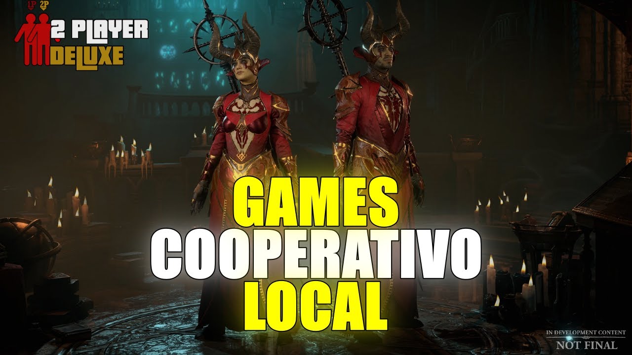 Jogos cooperativos com campanha e multiplayer local no PC