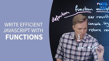 JavaScript Tutorial - Write efficient code with FUNCTIONS