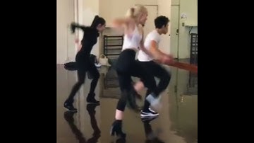 Thumbnail of Dove dancing in shoes like that is CRAZYYY! #fyp #dovecameron #descendants #shorts