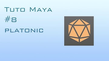 8. Platonic tutorial Maya