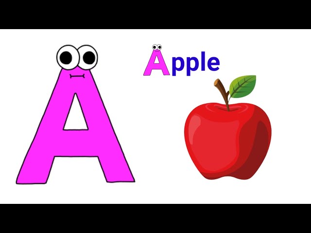 ABC Phonic Song | Nursery Rhymes | A For Apple | Toddler Learning Video Song A To Z class=