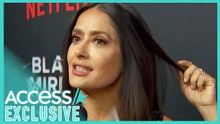 Salma Hayek's Beauty Hack For Covering Gray Hairs (EXCLUSIVE)