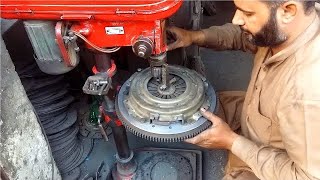 Transport Vehicle’s Clutch Plate Restoration || How to Rebuild Antique Clutch plate