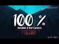 Senidah ft. Raf Camora - 100% (Lyrics)