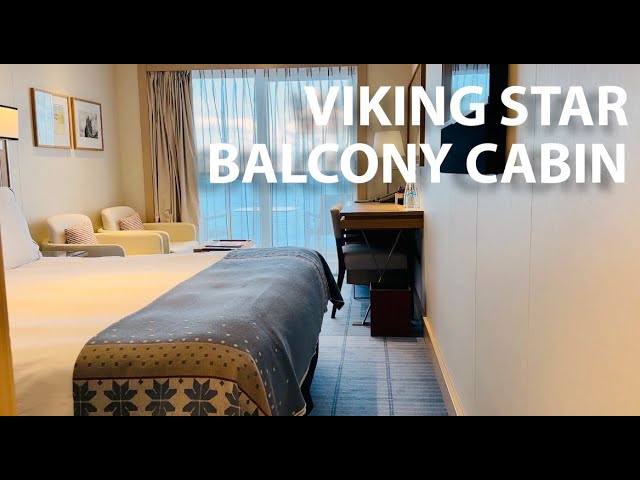 Viking Ocean Cruise: Viking Star Deluxe Balcony Cabin Tour