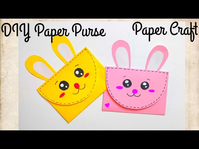 This easy paper bag Easter Bunny craft would be a cute DIY easter bask... |  easter baskets ideas | TikTok