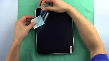 How to Install the Newer Technology NuVue Screen Protector for iPad