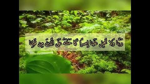 الشيخ البكّاء محمد صدّيق المنشاوي.. خواتيم سورة البقرة