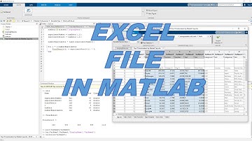 Làm việc với Excel trong Matlab | How to processing excel file to MATLAB