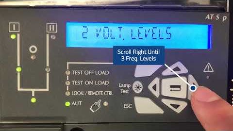 Programming a Socomec ATyS Source 2 Frequency Threshold