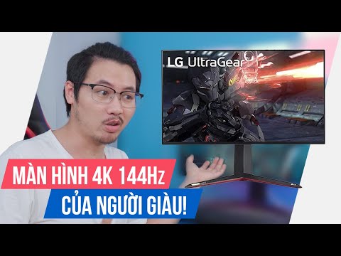 CÁCH "NGƯỜI GIÀU" HƯỞNG THỤ GAMING Với Màn Hình 4K 144Hz Nano-IPS | Review Màn Hình LG 27GN950