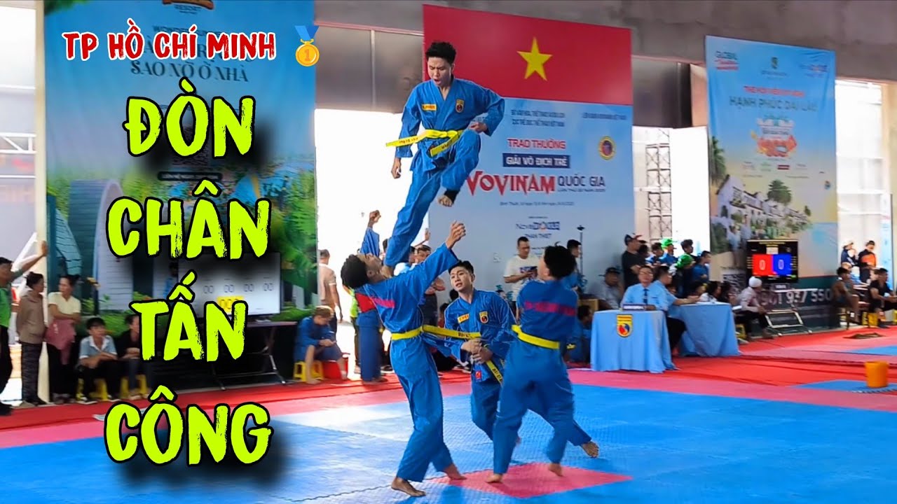 Đòn Chân Tấn Công Vovinam |🥇🥉🥈Các Tỉnh Nhóm 2 | Giải Vô Địch Trẻ Vovinam Quốc Gia 2025