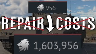 How to REDUCE REPAIR COSTS: Making Money in War Thunder