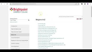 How-To: Accessing and Using Brightpoint's College Catalog