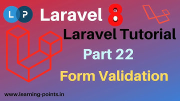 Laravel Form validation | Server side validation using Laravel | laravel 8 | Learning Points