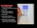 How to program a defiant indoor in wall digital timer model 32648  instructions