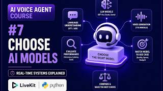 AI Voice Agent Course | #7 Choosing AI Models (STT, LLM, TTS Explained)