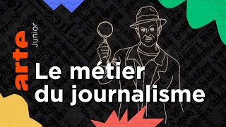 Quest-Ce Quun Journaliste ? 35 Le Journalisme En Cinq Questions Arte Junior