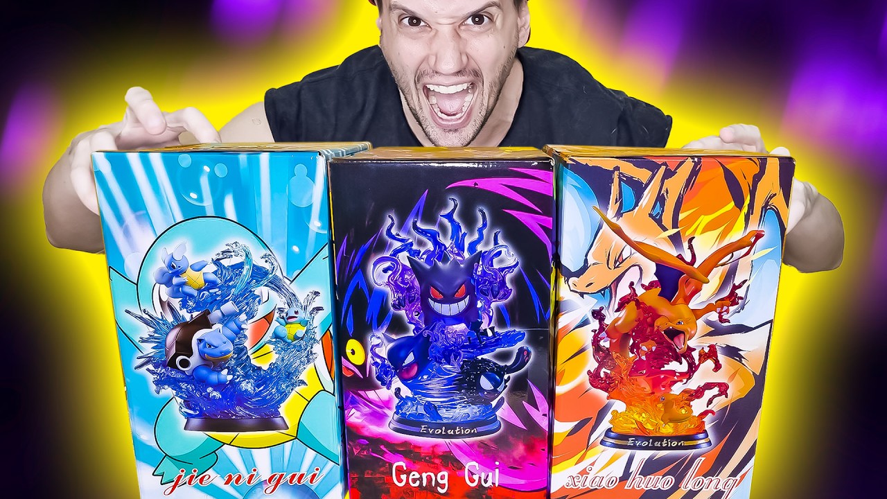 Abri PRODUTOS POKEMON PREMIUM! GENGAR, BLASTOISE e CHARIZARD! | CAPITÃO HUNTER CARTAS POKEMON TCG