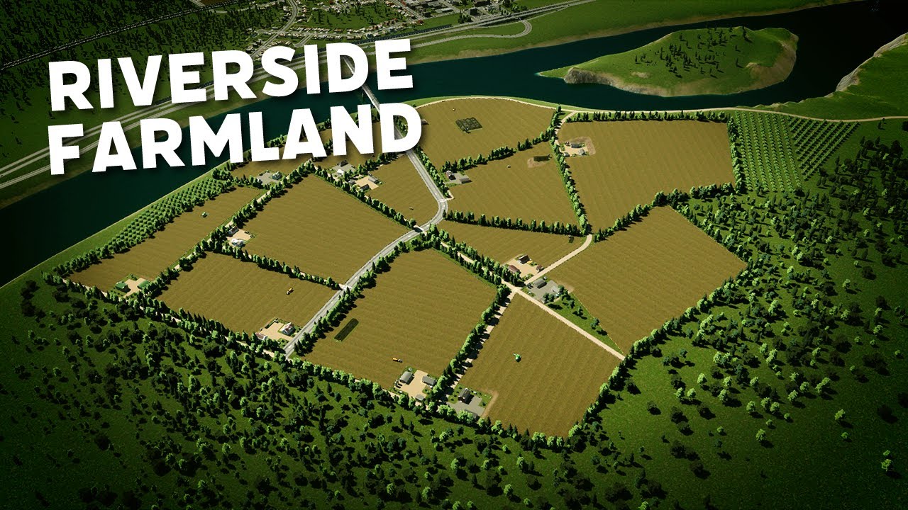 Detailed Farming Industry in Cities Skylines 2!