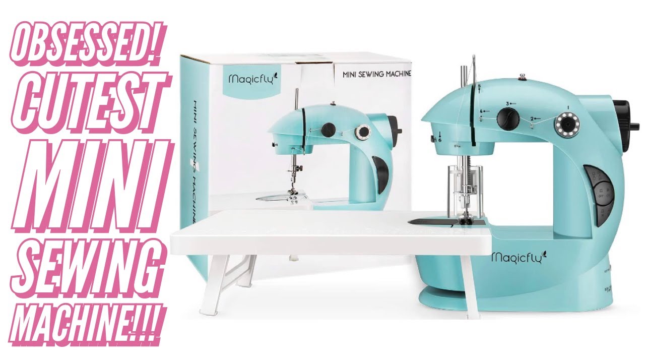 Adorable Magicfly Mini Sewing Machine, GIFT IDEA Learn To Sew Beginners,  Children 