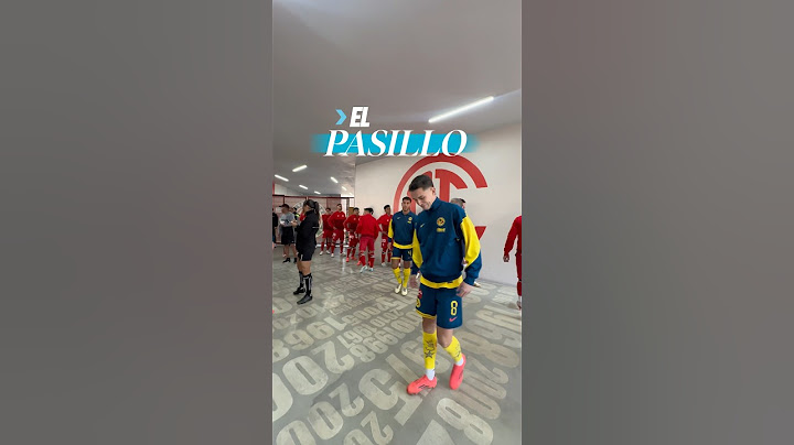El Pasillo en el Nemesio Diez | Toluca vs América, 4tos de final vuelta