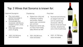 HBM 350 Presentation - Sonoma Wine Region
