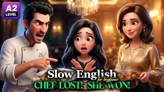 A Famous Chef Mocked My Food… Then He Lost! | Easy English Listening Story (A2)