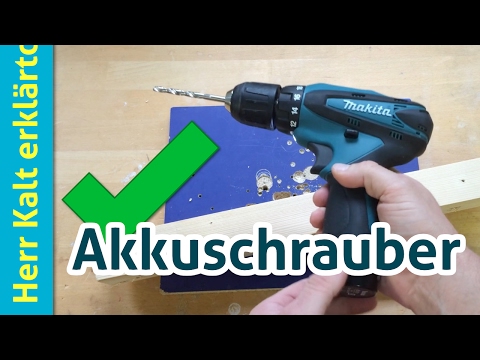 Video: Kann ein Akku-Bohrschrauber durch Ziegel gehen?