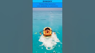 UE5: Dinghy Boat #gamedevelopment #unrealengine5 #boat