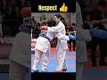 Respect both🙏🙏🙏 #respect #martialarts #karate #shorts