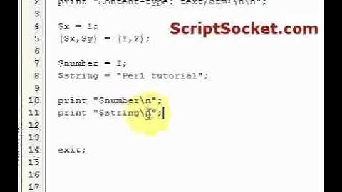 perl 2