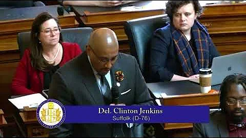 Delegate Clinton Jenkins 2023 Black History Month ...