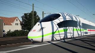 TSW3 Trainspotting: Fulda (Kassel-Wuzburg line) ICE, DB, National Express, RailPool, RT, IC