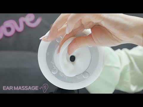 [ASMR] Ear Massage with kneading👂🏻 Sound to put you to sleep...