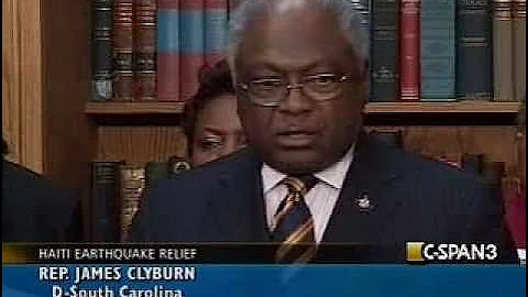 Congressional Black Caucus Holds Press Conference on Haiti Part 1