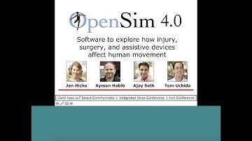 OpenSim Webinar: Jumping into OpenSim 4.0
