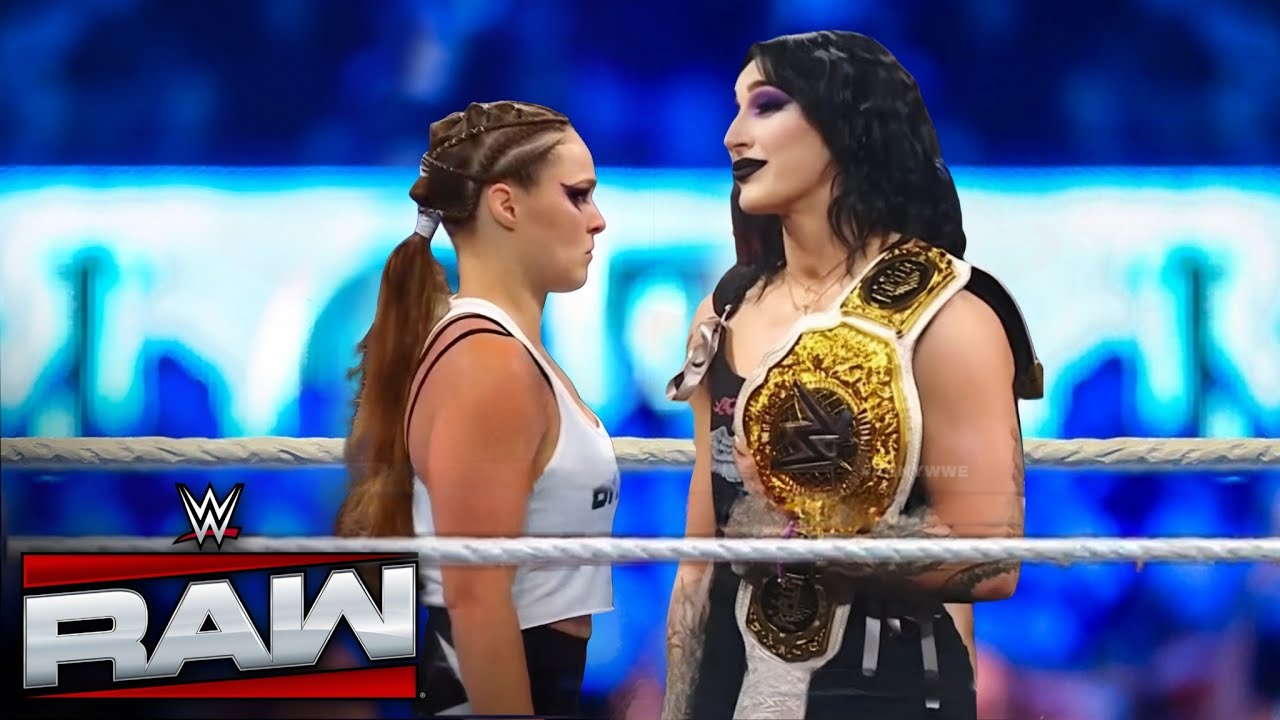 Ronda Rousey vs. Rhea Ripley - FULL MATCH | WWE Jan 30, WWE Raw 2025 ...