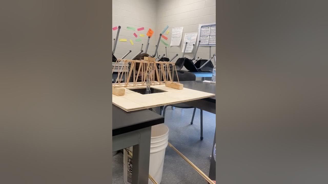 Science Olympiad Bridge Build competition 2023 YouTube