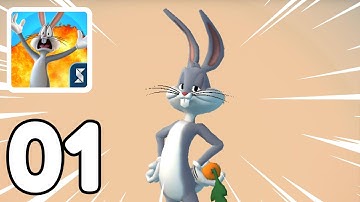Looney Tunes World of Mayhem - Gameplay Walkthrough Part 01 - Whats up doc (iOS, Android)