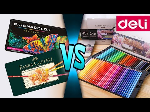 🔥ДОРОГО vs ДЁШЕВО👍 Deli - бюджетная альтернатива Polychromos?