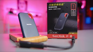 Внешний жесткий SSD диск SanDisk Extreme E61, по отличной цене!