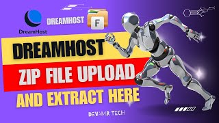 How to upload zip file in dreamhost cpanel | Bangla tutorial 2024 | Devamir Tech