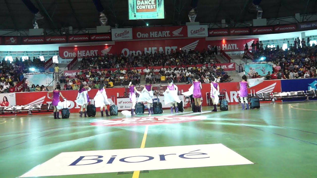 Honda DBL 2013 Final Dance Party Riau Series SMA Negeri 1 Pekanbaru