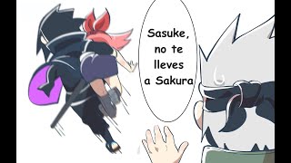 Sasuke secuestra a Sakura - Sakura y Sasuke se emborrachan