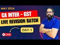 Ca intermediate taxation gst   revision day1 for may 24  ca ramesh soni