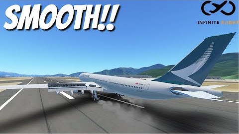 How To Make A Smooth Landing On Infinite Flight 2024!!