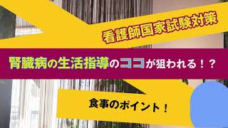 【知っトク看護】慢性腎臓病の生活指導のココが狙われる！食事療法の特徴（過去問付）