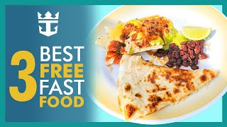 Harmony of the Seas Fast Food - BEST Pizza, Bratwurst and Tacos